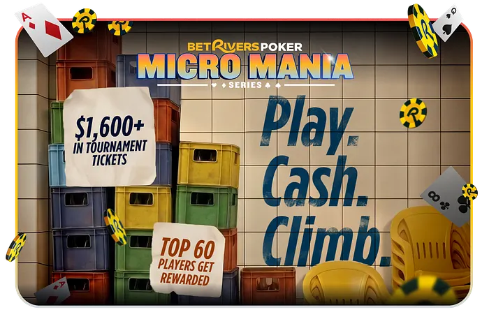 Weeklong BetRivers Micro Mania is Happening Now! 30 Events with K+ in Guarantees 101