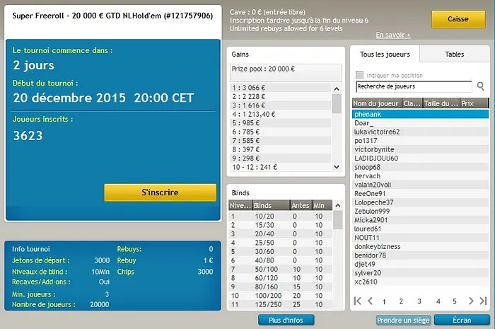 Super Freeroll PMU Poker