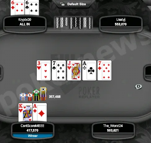 Full Tilt Poker FTOPS XIII Event #20 : 'thekellster89' encaisse 96.057,20$ 103