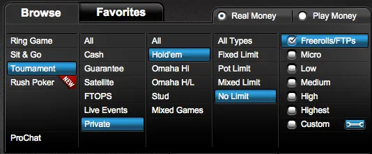 Estão aí as ,000 Full Tilt Poker Freeroll Series 101