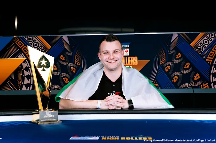 Alex Kulev Spins Bubble Three-Outer Into €2.7 Million Monte Carlo €250K Super High Roller Victory