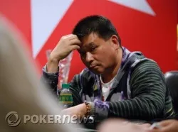 Johnny Chan eliminated in 2nd place