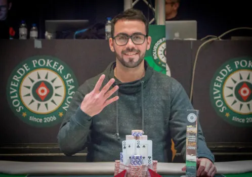 Quarto Título para João Manana no Solverde Poker Season