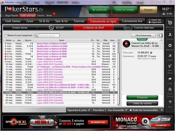 Les défis de La Maison du Bluff 101