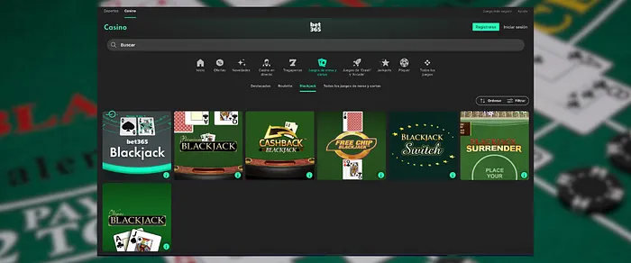 bet365 Casino Blackjack