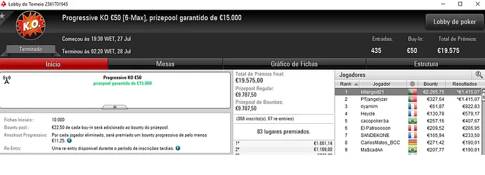 allenNN.KP e killergod21 com Sexta Recheada na Pokerstars.FRESPT 102