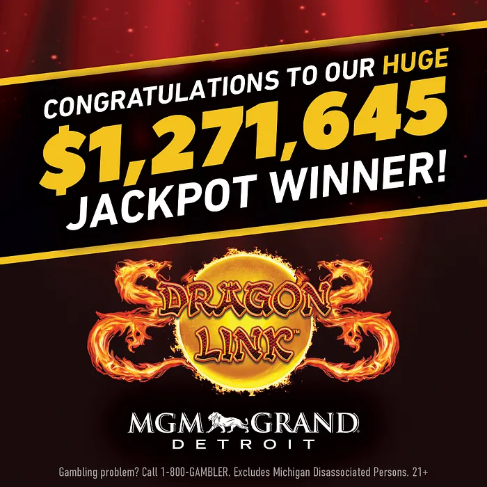 Dragon Link Slots Jackpot at MGM Grand Detroit