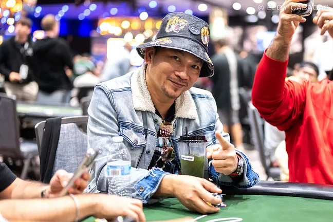 2016 WSOP Main Event champion Qui Nguyen is in the Day 2a field