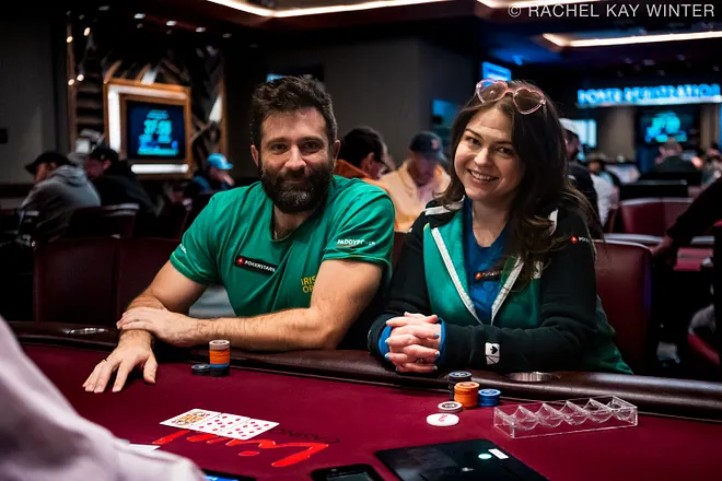 PokerStars Ambassadors Joe Stapleton and Caitlin Comeskey