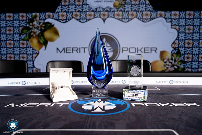 Merit Poker Trophy