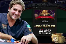 João Simão campeão da WSOP Online 2021