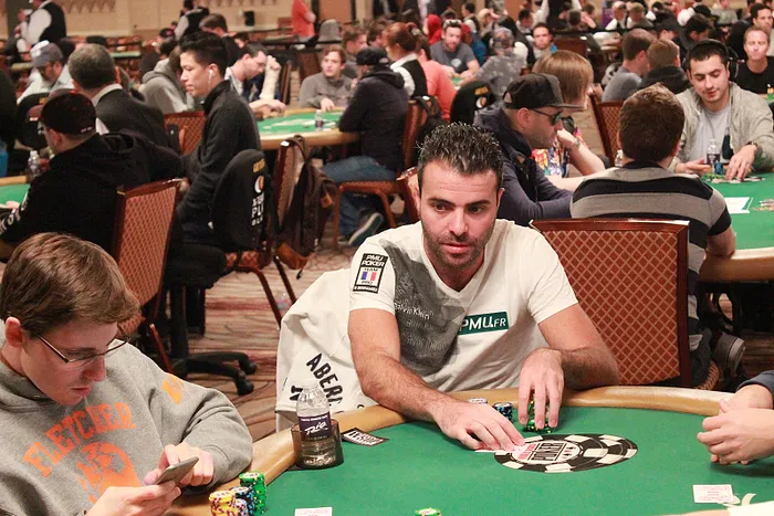 Brian Benhamou pendant l'Event 32 des WSOP 2015 / Copyright PMU
