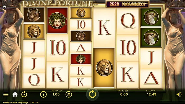 Divine Fortune slot machine Portugal