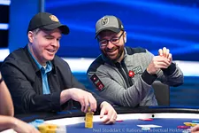 Cary Katz and Daniel Negreanu
