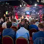 Crowd watches the Full Tilt Poker UKIPT Galway Main Event Final Table
