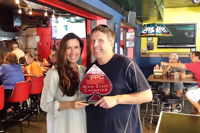 Pamela Wilson and Mark "P0ker H0" Kroon