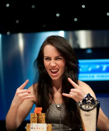 Liv Boeree after her breakthrough win at EPT San Remo 2010 ($1,698,300)