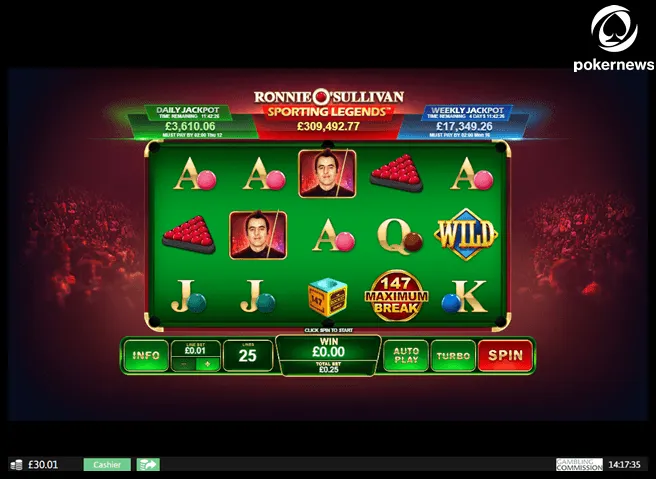Ronnie O'Sullivan Sporting Legends