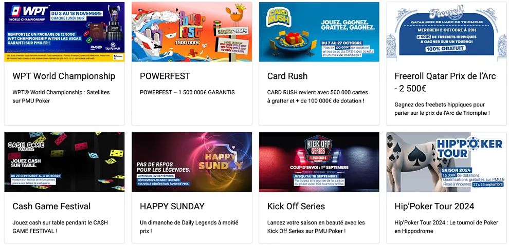 PMU PLAY Series and Tournaments