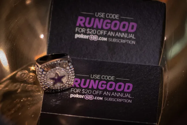 RunGood Poker Series Ring