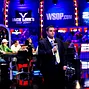WSOP Tournament Director Jack Effel gets Day 5 started with "Shuffle Up and Deal."