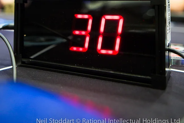 30-second Shot Clock used at PSC Macau