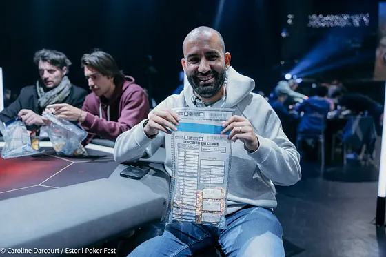 João Vieira no Estoril Poker Fest 2026