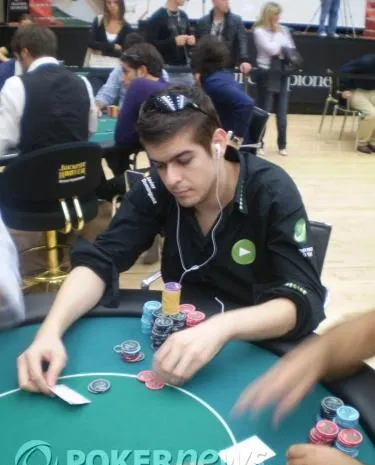 Javier Domínguez entre los últimos del Unibet Poker Open de Milán 0001