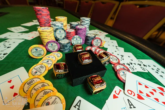 Rings, chips, cards, staff, branding