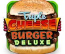 Triple Cheese Burger Deluxe