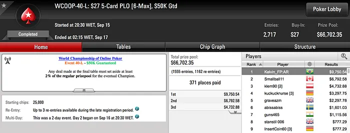 Kelvin_FP:AR Crava WCOOP #40-L (.750) & Mais Forras Brasileiras 101