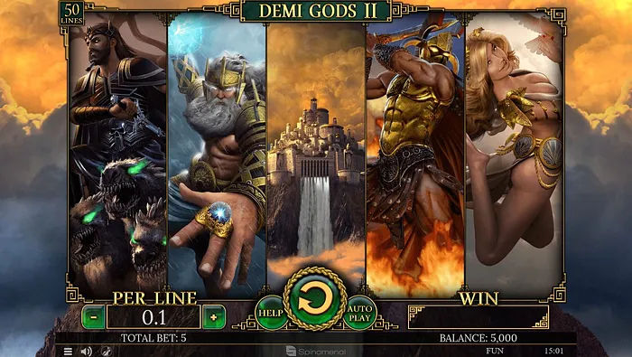 demi gods 2 slots