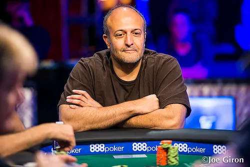 Jim Lotfi pictured at last year's final table