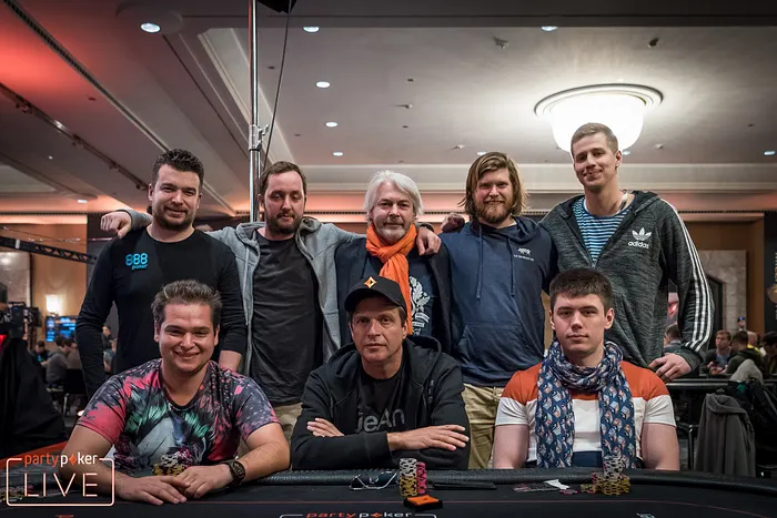 2018 partypoker LIVE MILLIONS Grand Final Barcelona €2,700 Warm Up Final Table