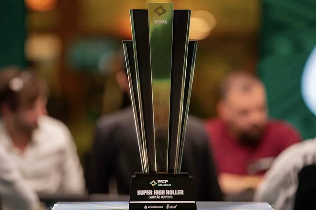 BSOP Super High Roller Series Main Event Trophy