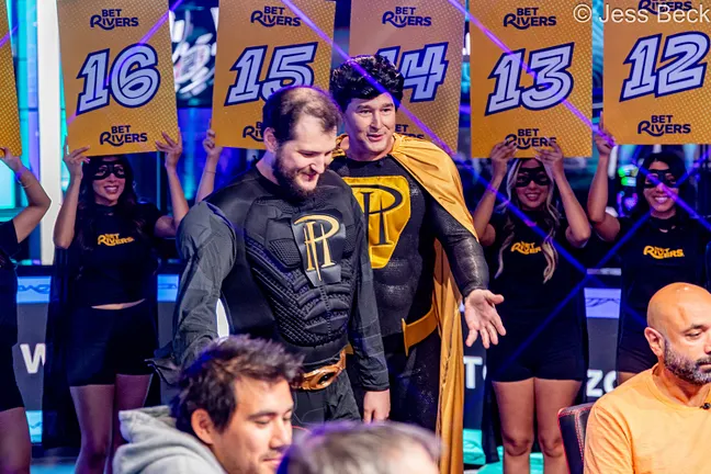 Phil Hellmuth Entrance