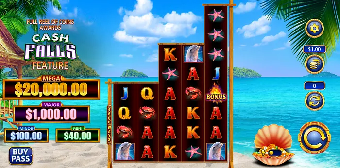 cash falls bounty slot