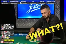 Livingston Folda Damas Pré-flop na Mesa final do WSOP Main Event