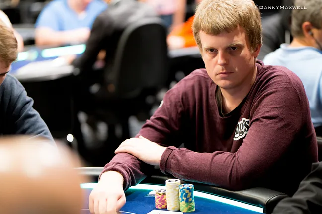 Vojtech Ruzicka in action in the €50,000 Super High Roller