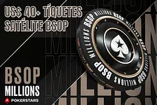 Faça seu Primeiro Depósito de US$ 10 & Receba US$ 40+ em Tíquetes de Satélite BSOP