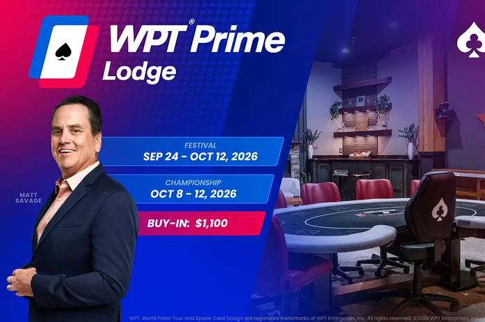 WPT Prime at The Lodge Card Club Starts Oct. 8; $1 Million Guaranteed