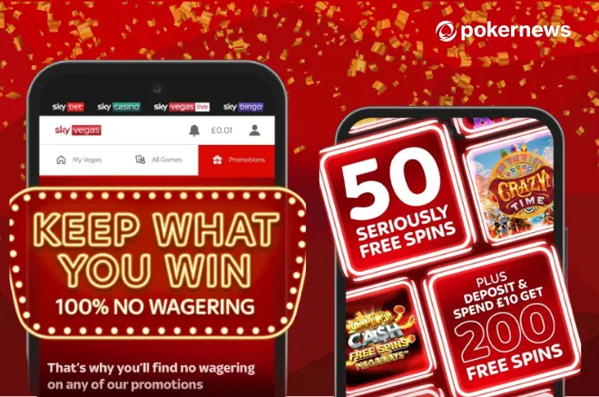 Sky Vegas Casino Header Image