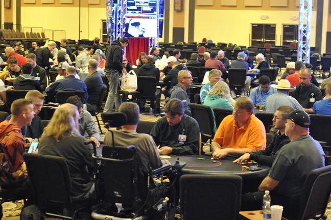 WinStar River Poker Series Main Event Day 1a