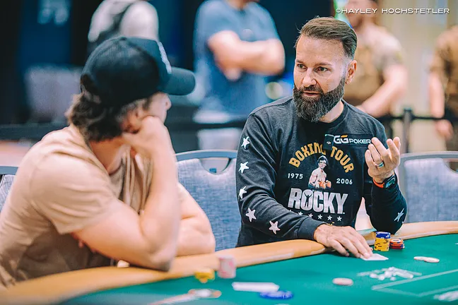 Daniel Negreanu and Jonathan Marchessault