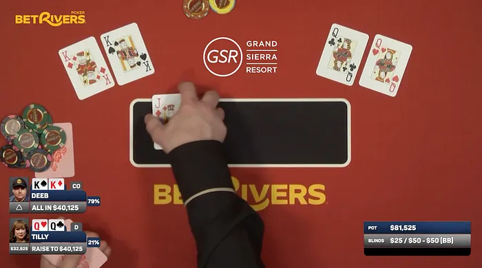 Shaun Deeb Slowrolls Phil Hellmuth, Plays K Pot Against Jennifer Tilly 105
