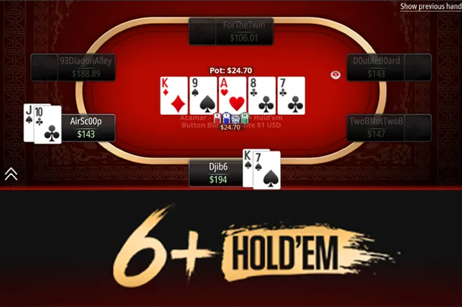 PokerStars 6+ Hold'em