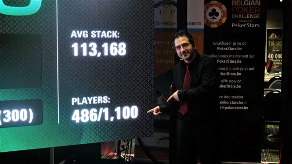 Un field de plus de 1 100 joueurs ! 