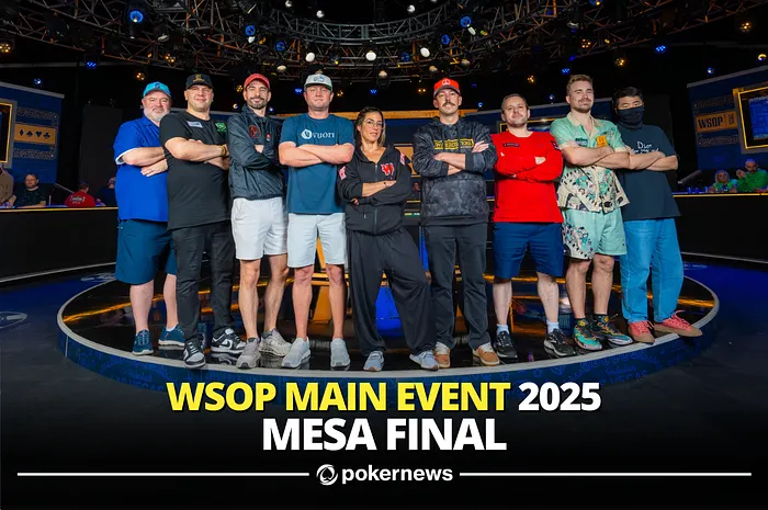 2025 WSOP Main Event Final Table