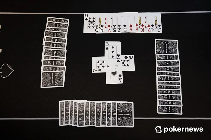 A played hand of Bridge