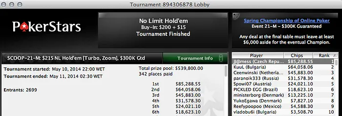 João "Naza114" Vieira 8º no Evento #21 High (k) & RuiNF Tem Nova Deep Run 110